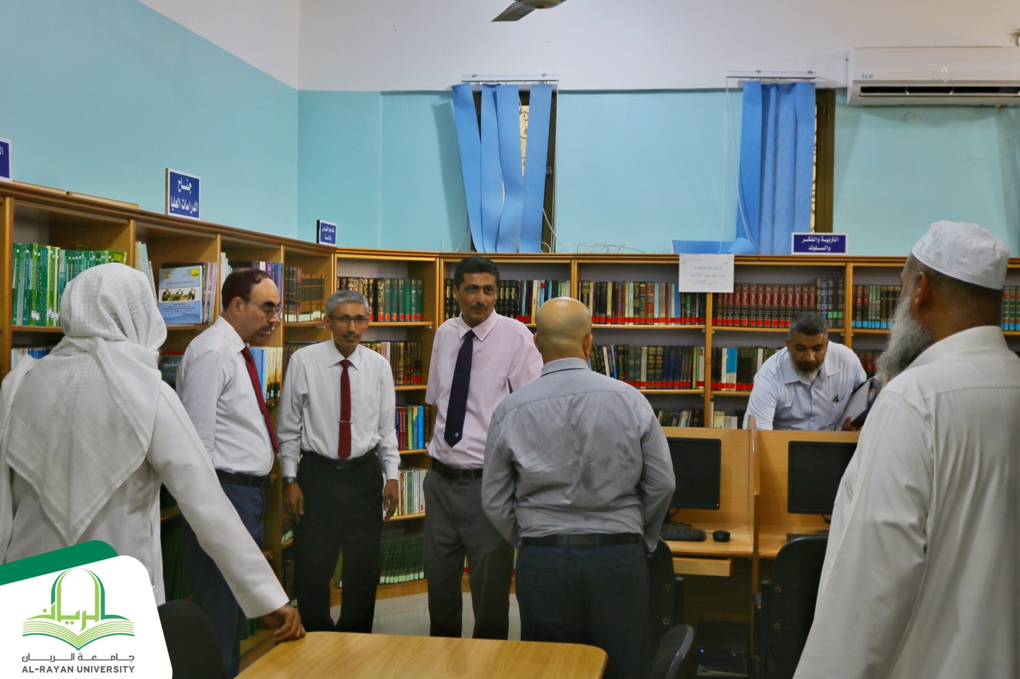 جامعة الريان.. رئيس الجامعة يستقبل لجنة تقييم البرامج الأكاديمية بمجلس الاعتماد الأكاديمي